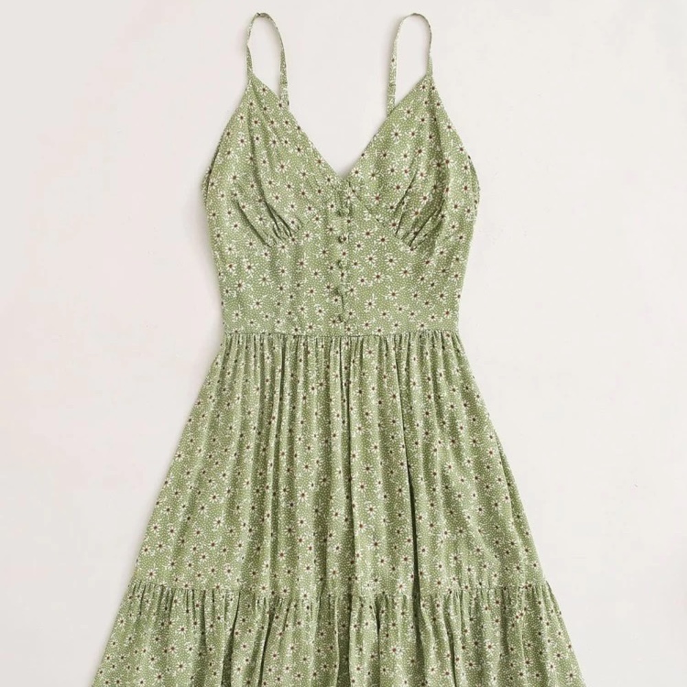 Daisy Floral Tiered Cami Dress
